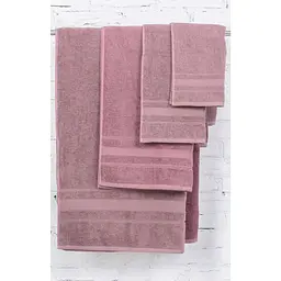 Набір банних рушників №5083 Elite SoftNess Violet, 4 шт. (2200003183535) - мініатюра 3