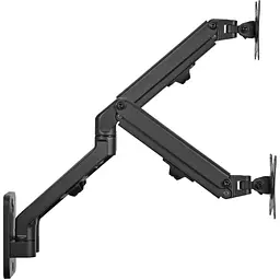 Настінне кріплення для монітора Gembird MA-WA2-01 17-27'' Black [107991] - мініатюра 3