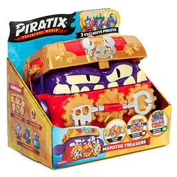 Дитячий іграшковий набір з фігурками Piratix "Скриня зі скарбами" PPXSP116IN00 - мініатюра 2