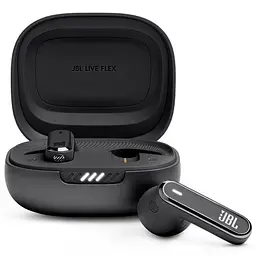 Навушники TWS JBL Live Flex Чорний (JBLLIVEFLEXBLK)