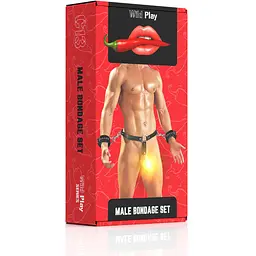 Набір БДСМ Erospace Wild Play Male Bondage Set C13 62050072-0013 104595