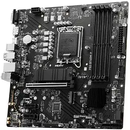 Материнська плата MSI PRO LGA1700, B760M-P, B760, 4xDDR5, Int.Video(CPU), 4xSATA3, 2xM.2, 1xPCI-E 16x 4.0, 2xPCI-E 1x 4.0, ALC897, RTL8111H, 4xUSB3.2/8xUSB2.0, VGA/HDMI/DP, MicroATX - мініатюра 4