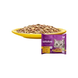 Вологий корм для кішок Whiskas курка, індичка в желе 4х85 г (4770608263676) - мініатюра 6