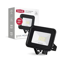 Прожектор світлодіодний MAXUS FL-04 10W 5000K