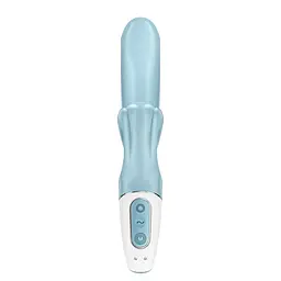 Вібратор-кролик Satisfyer Love Me 22 см блакитний - мініатюра 6