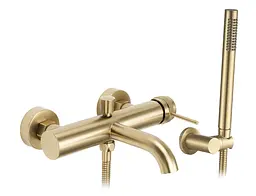 Змішувач для ванни Rea Lungo Grip brushed gold REA-B6398