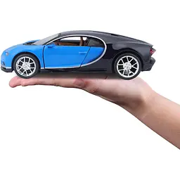 Ігрова автомодель Maisto Bugatti Chiron Blue 1:24 (31514 met. blue) - мініатюра 12