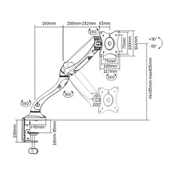 Кронштейн ITech MBSG-02F - мініатюра 4