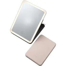 Дзеркало для макіяжу DOCO Daylight Portable Flat Mirror Pro Pink (FM008P) [162477] - мініатюра 2