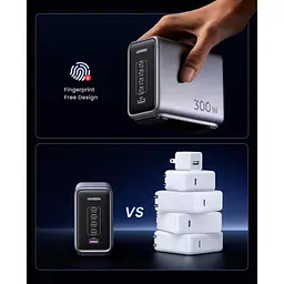 Зарядний пристрій Ugreen 5xUSB 300W Nexode (5хUSB-C) CD333 (90903B) - мініатюра 9