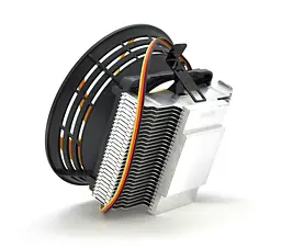 Кулер процесорний Pccooler Q120 для Intel LGA 115X/775, AMD AM/FM/754/939/940, 3-контактний, 2500 об/хв - мініатюра 2