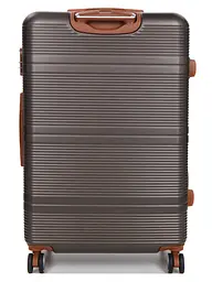 Валіза велика L ABS-пластик Worldline Airtex 629 76×52×30см 110л Коричнева - мініатюра 4