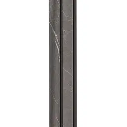 Рейка декоративна Sticker Wall PS 2900х118х12мм Сірий мармур SW-00001751 - мініатюра 5