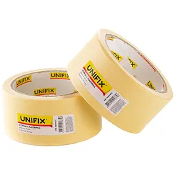 Стрічка малярна Unifix 48 мм x 40 м жовта (в упаковці 6 шт.)