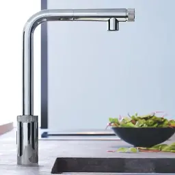 Змішувач для мийки Grohe Minta SmartControl з висувним аератором Хром 30412 - мініатюра 6