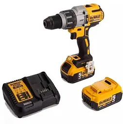 Дриль-шурупокрут акумуляторний безщітковий ударний DeWalt з АКБ та ЗП DCD996P2 - мініатюра 2
