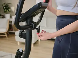 Велотренажер Hop-Sport HS-2080 Spark чорно-золотистий (2020) - мініатюра 13