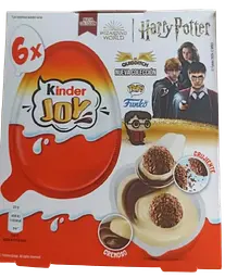 Набор шоколадных яиц Kinder Harry Potter Quidditch Nueva Colección Edición 2024 Funko 6x20 г
