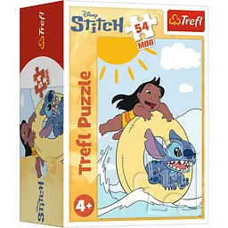 Пазл "Lilo and Stitch. Стіч і його світ" 54 елемента 19811 Trefl Mini, в коробці (5900511198119)