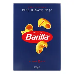 Макаронні вироби Barilla Pipe Rigate №91 500 г - мініатюра 3
