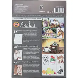 Альбом для скетчів Koh-i-Noor 20 аркушів А4 (9920016002) - мініатюра 2