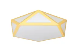Люстра потолочна LED Levistella 752L67 YELLOW, 70W, регульована температура світла, жовтий, сучасний стиль для дому