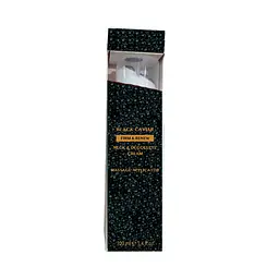 Крем для шиї та декольте з масажним аплікатором Famirel Black Caviar Пружність і Оновлення, 100 мл - мініатюра 2