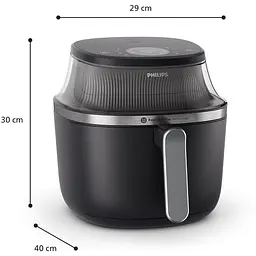 Мультипіч Philips Series 3000 Ovi 1400 Вт чорний (NA321/00) - мініатюра 4