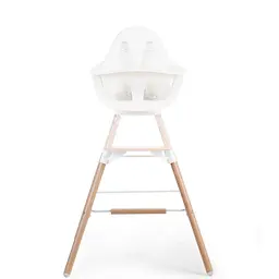 Комплект додаткових подовжуючих ніжок Childhome Evolu natural white з підніжкою (CHEVOFTNA) - мініатюра 2