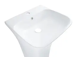 Раковина Qtap Crow підлогова без донного клапана QT0511G315WN - мініатюра 4