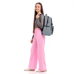 Рюкзак GoPack Education Teens 184 сірий (GO26-184L-2) - мініатюра 21