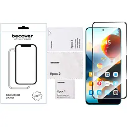 Захисне скло BeCover для Infinix Hot 50 (X6720) Black (712148) - мініатюра 2