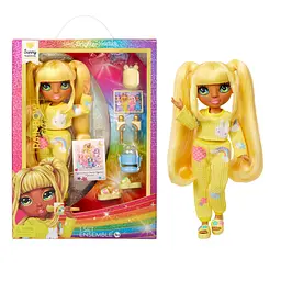 Лялька RAINBOW HIGH Junior High PJ Party Санні, з аксесуарами