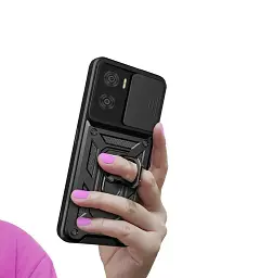 Панель BeCover Military для Motorola Moto E22/E22i Black (709977) - мініатюра 4