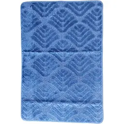 Килимок для ванної Vezzer Standart 80x120 см синьо-сірий (VZSB6041) - мініатюра 2