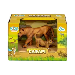 Фігурка Kids Team Сафарі Левиця і левеня (Q9899-A31_2) - мініатюра 2
