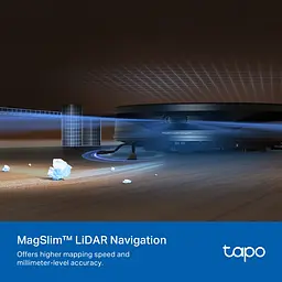 Робот-пилосос TP-Link TAPO RV 20 MAX LIDAR з підтримкою вологого прибирання - мініатюра 8