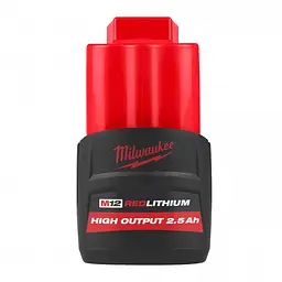 Акумулятор Redlithium M12 12В 2.5А·год 0.2кг Milwaukee hoz0014293 - мініатюра 6