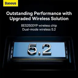 Навушники Baseus Storm 1 BT5.2 ANC (NGTW140201) чорні бездротові - мініатюра 9