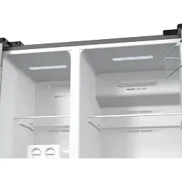 Холодильник Gorenje SBS 179х67х92 см 2 двері 356( 191) л А++ NF+ інв. зовн. диспл матовий сірий - мініатюра 10