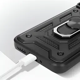 Чохол до мобільного телефона BeCover Military Nubia V70 Max Black (713535) - мініатюра 3