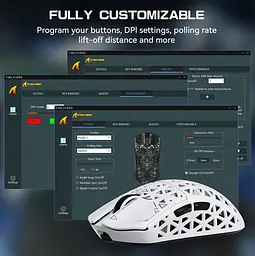Мишка ігрова бездротова Attack Shark R5 ULTRA WHITE - мініатюра 2