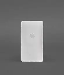 Шкіряний чохол для iPhone 12 Білий - мініатюра 2