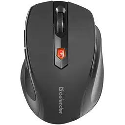 Мишка Defender Ultra MM-315 Wireless Black (52315)