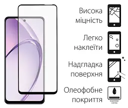 Чохол до мобільного телефона Dengos Oppo A3X Carbon + glass (Purple) (DG-KM-124)
