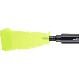 Маркер акварельний Santi Brush Marker SWB-25 світло-зелений двосторонній 6 шт. (391081) - мініатюра 2