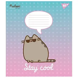 Зошит учнівський "Pusheen" Yes 766951 12 аркушів Різнокольоровий