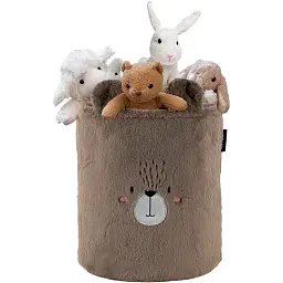 Кошик для зберігання Kite Sweet Bear 30х35 см плюшевий (K24-3100L-3) - мініатюра 3