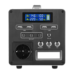 Багатофункціональна портативна зарядна станція LP CHARGER MPPT 500 (500W, 512Wh) - мініатюра 2