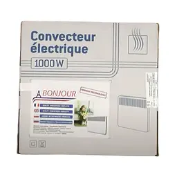 Конвектор електричний Bonjour CEG BL-Meca/M 1000 Вт (6491120) 30412 - мініатюра 4
